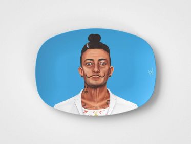 Salvador Dali // 10"x14" Serving Platter // Artist Gift Idea (Set: Set of 4)