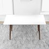 Mary Modern Style Solid Wood Rectangular Dining Kitchen Table